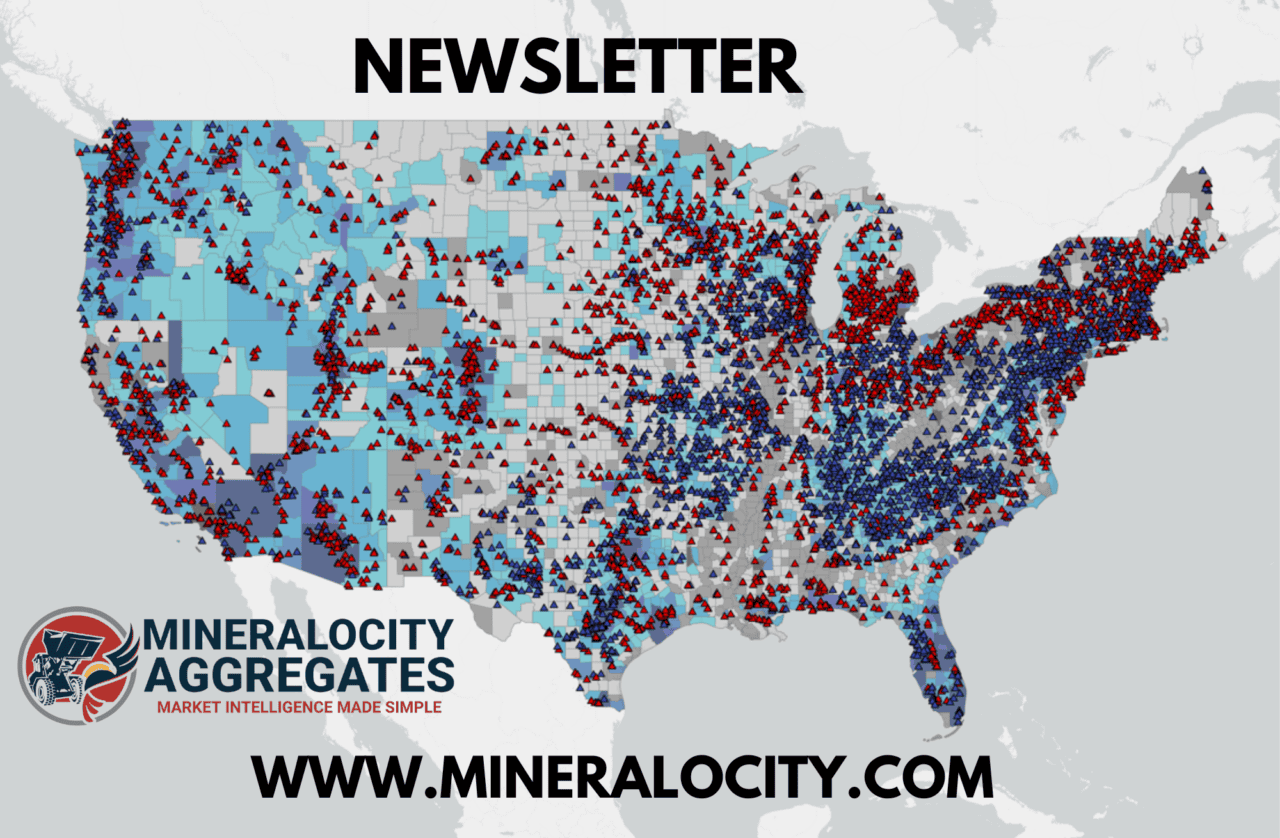 Mineralocity Aggregates September Newsletter