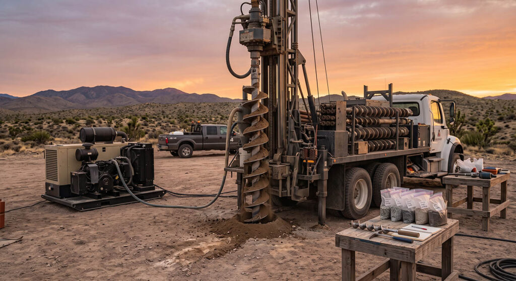 Auger drill example
AI generated image